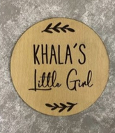 KHALA'S LITTLE GIRL PLAQUE